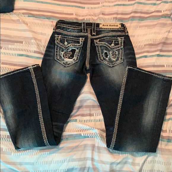 Like New Rock Revival Denim Jeans size 26!! - Picture 2 of 4